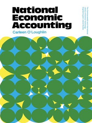 cover image of National Economic Accounting